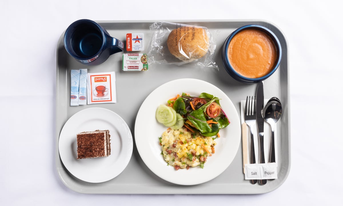 A meal from a hospital in Brisbane.