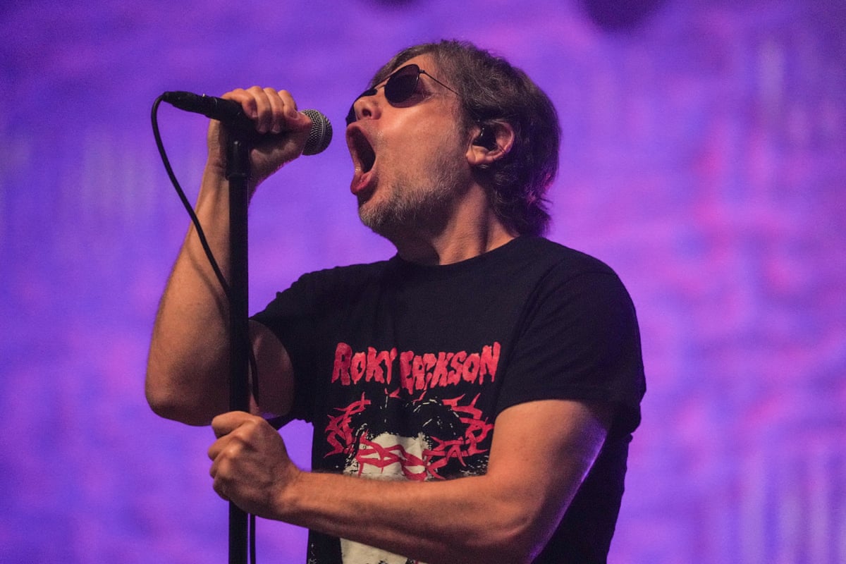 Dax Riggs of Acid Bath at Levitation Festival in Austin, Texas, 2025.