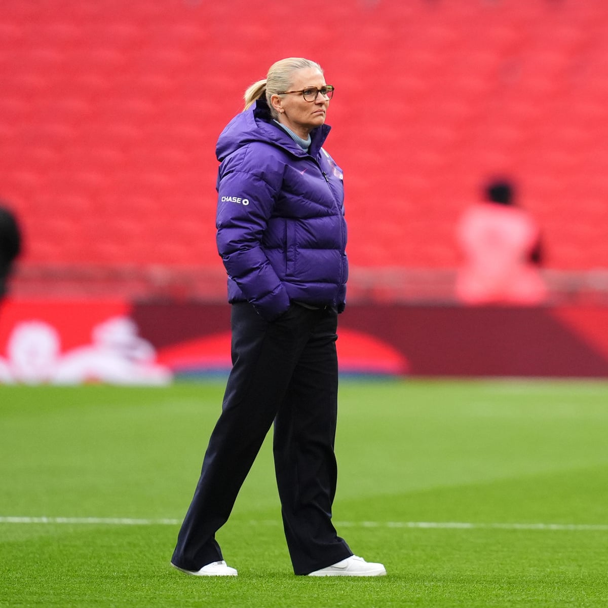 England head coach Sarina Wiegman