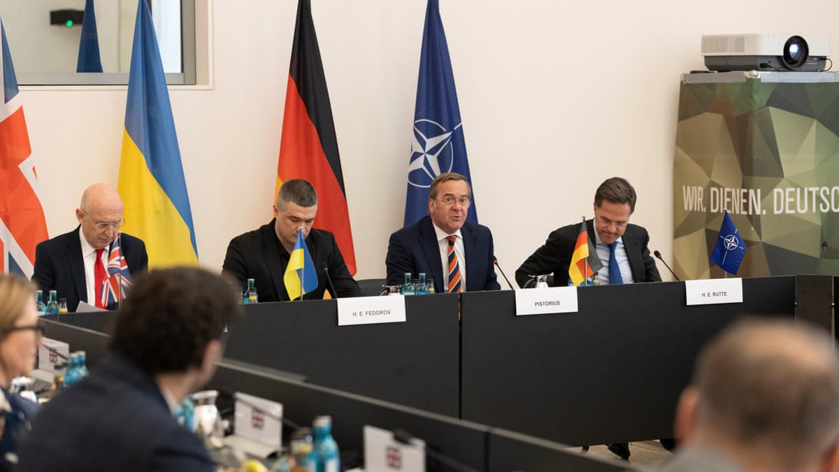 Ukraine Defence Contact Group members make statements following meeting – watch live