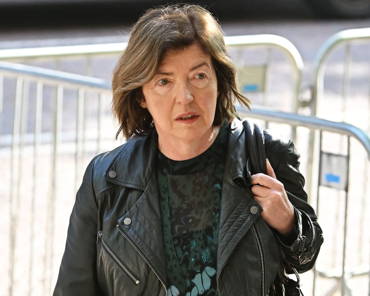 Sue Gray arriving at the Covid inquiry in Belfast in 2024