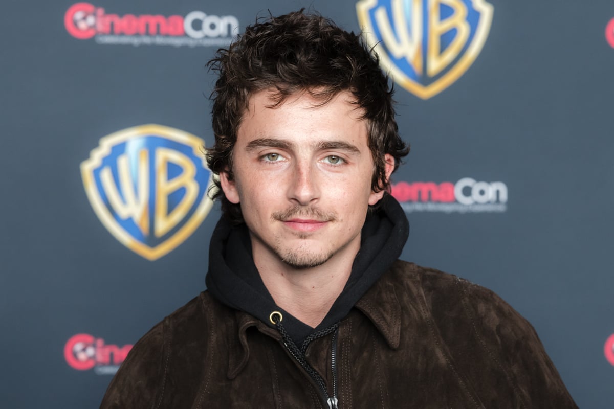 Timothée Chalamet attends a film premiere in Las Vegas, Nevada