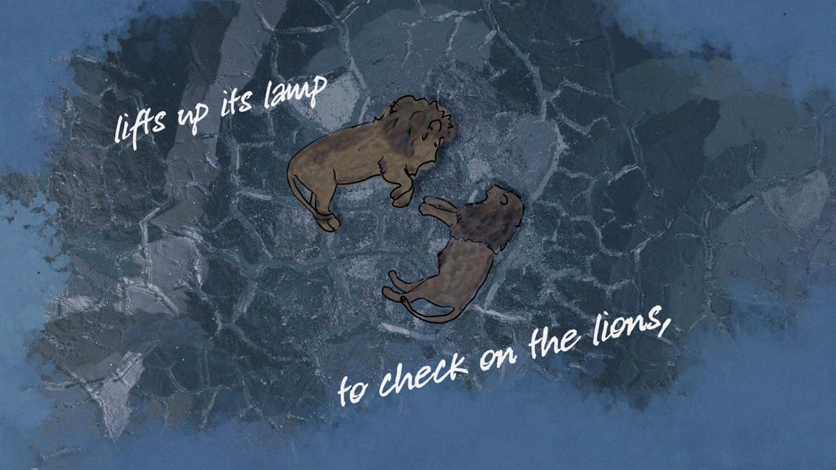 Still from the animation The Moon and the Zoo.