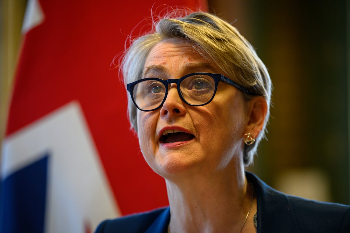 UK foreign secretary Yvette Cooper.