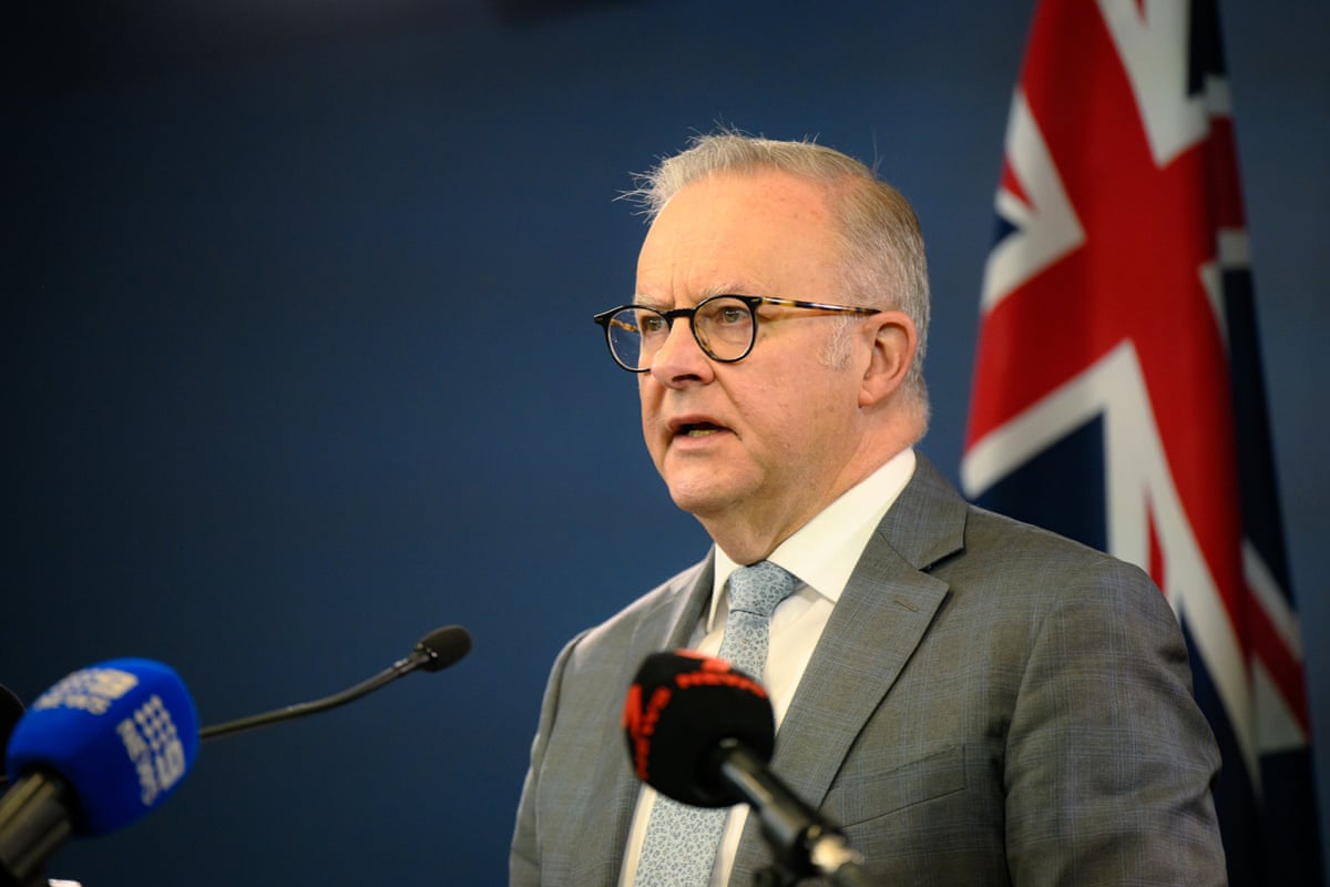 The prime minister, Anthony Albanese.