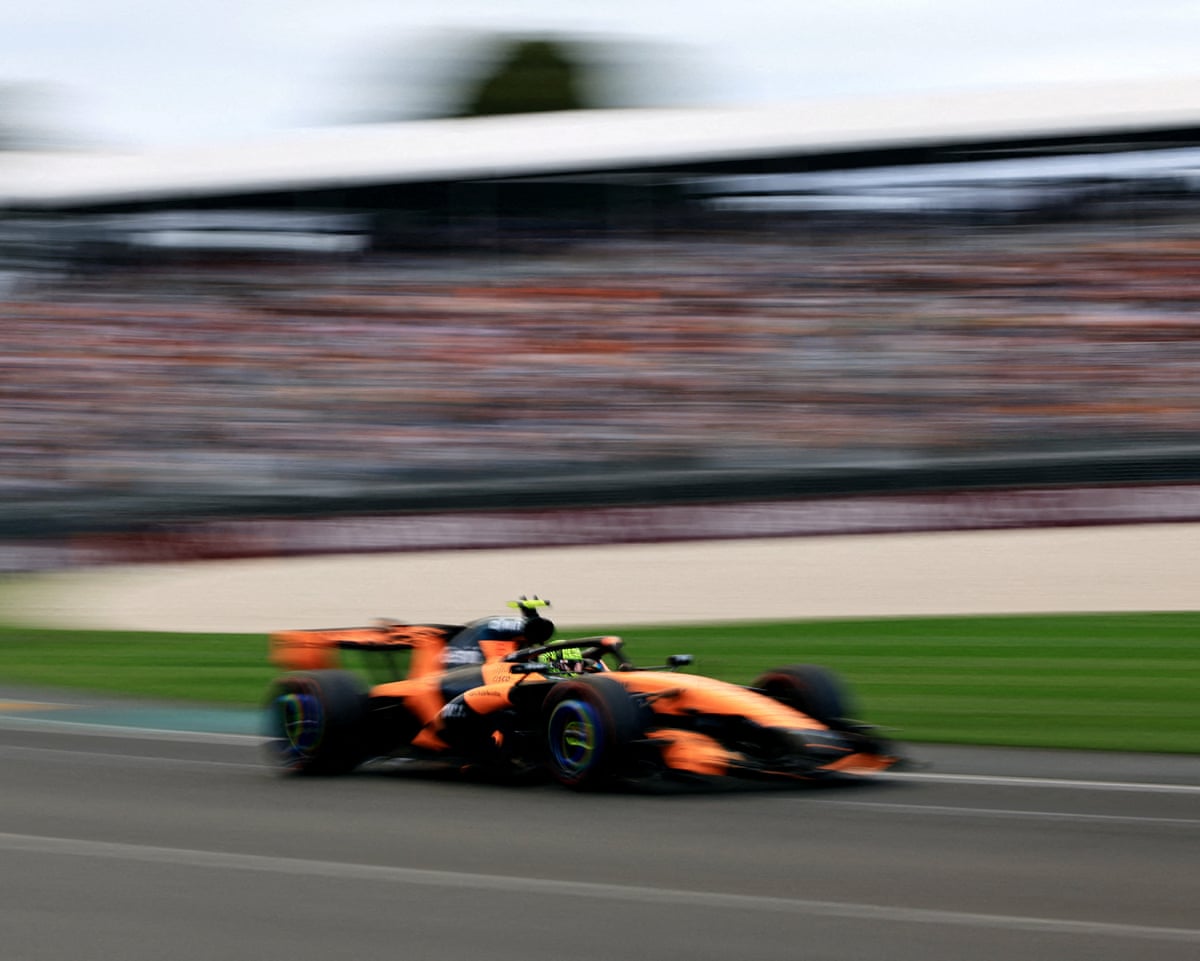 Lando Norris at the Australian GP in 2026