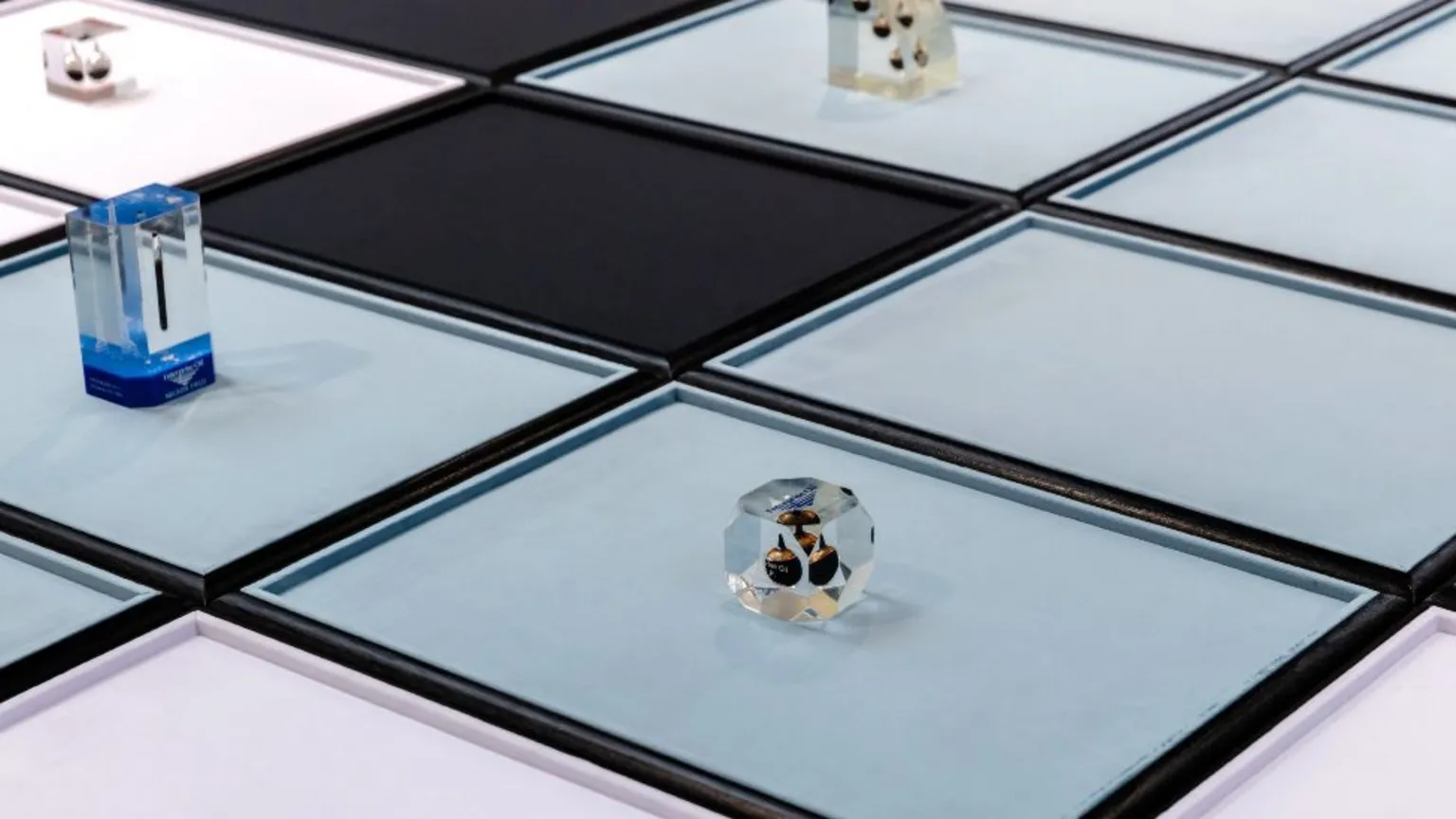 Jack Elliot Edwards Objects from Tanoa Sasraku's Morale Patch installation at the Institute of Contemporary Arts, London