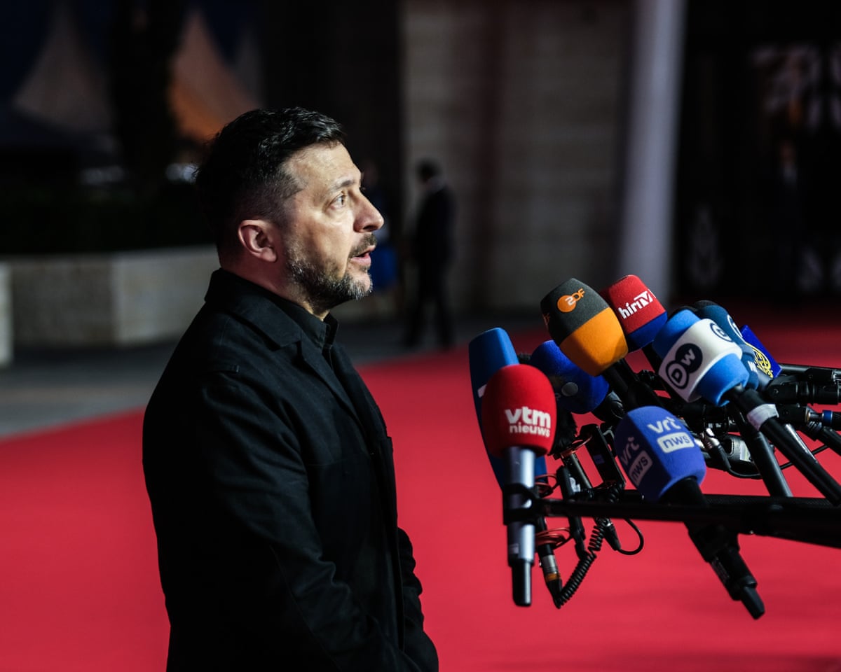 Ukrainian President Volodymyr Zelenskyy.