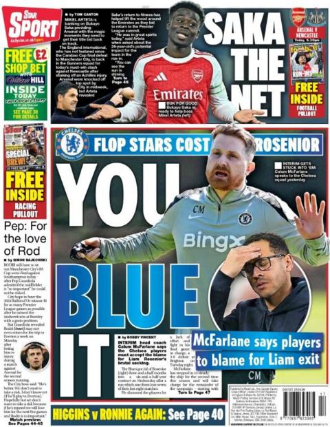 Star back page