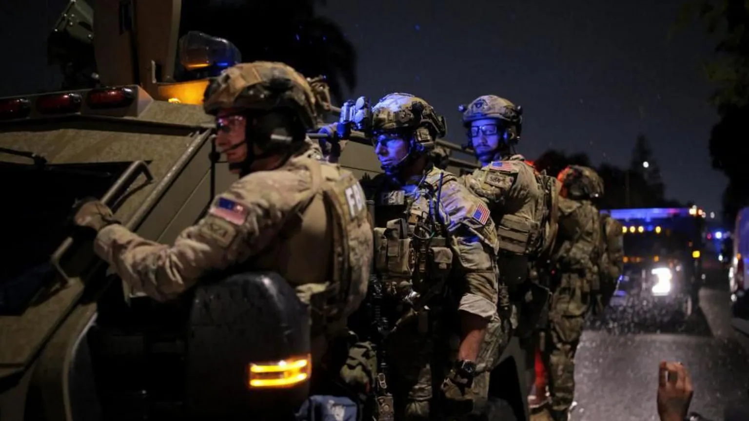  FBI raid near suspect's home in Torrance, California