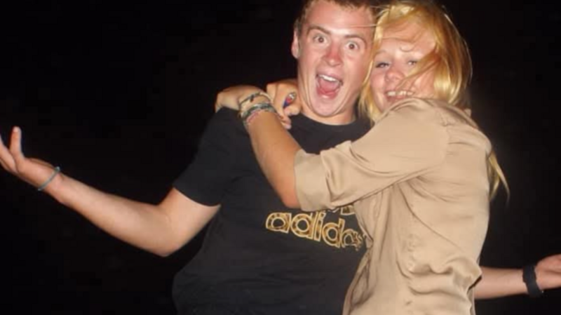 Megan Lloyd a'i ffrind Sam