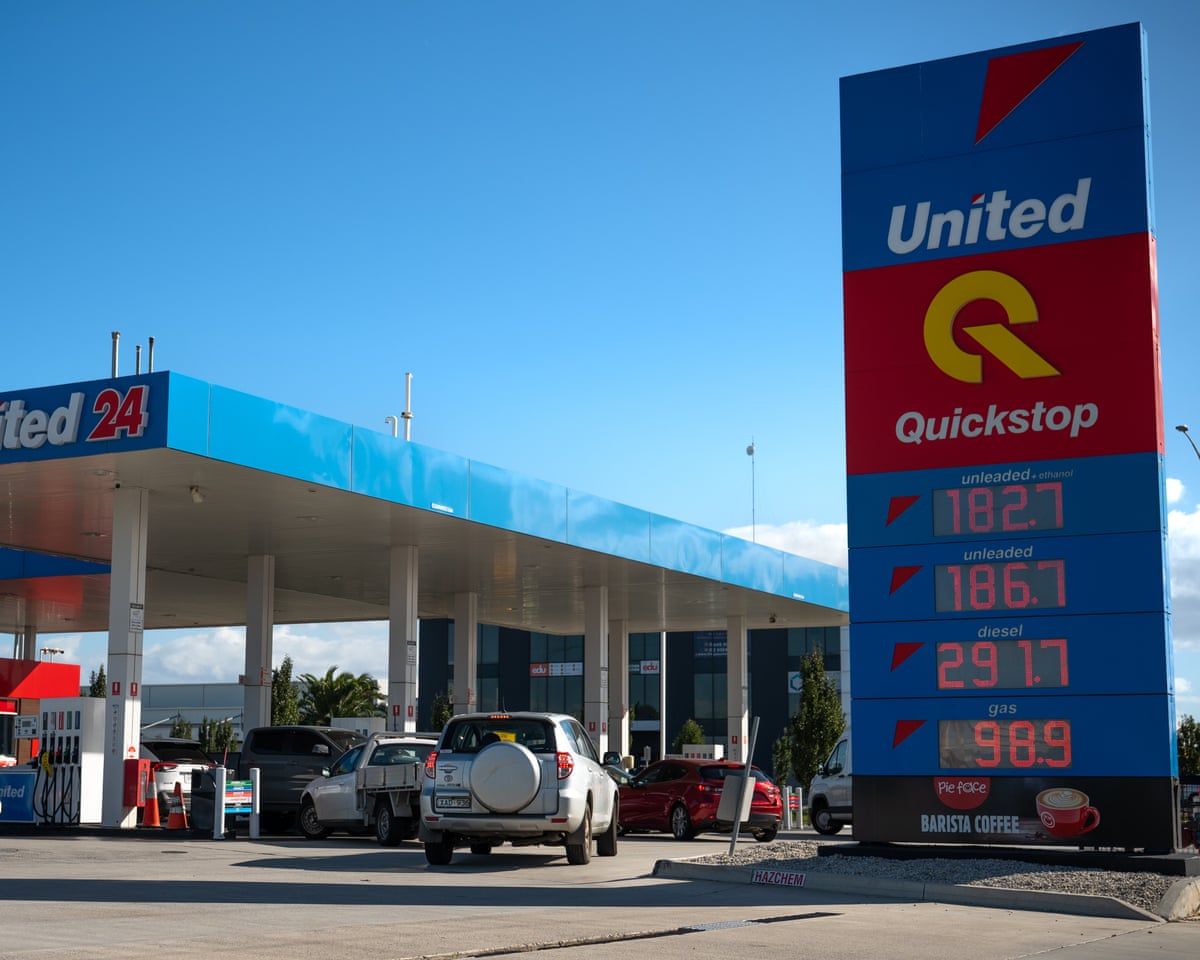 Fuel station in Melbourne