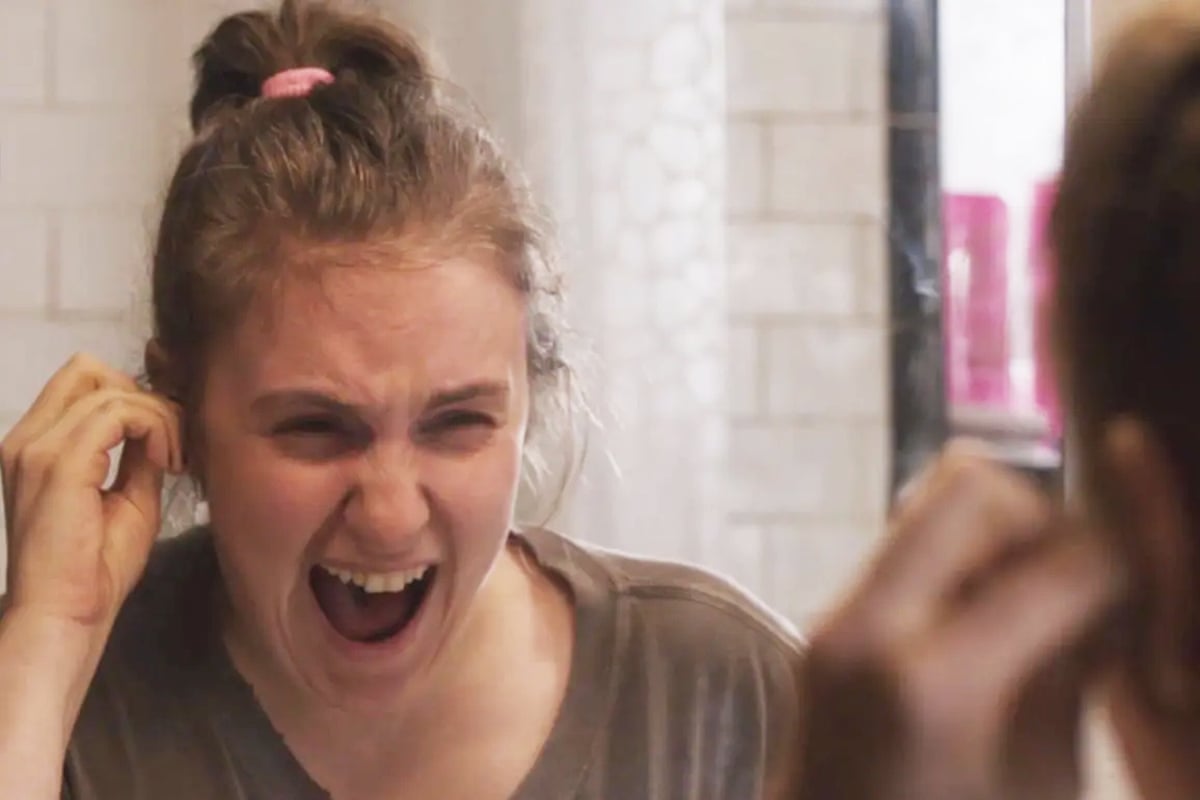 Lena Dunham in Girls.