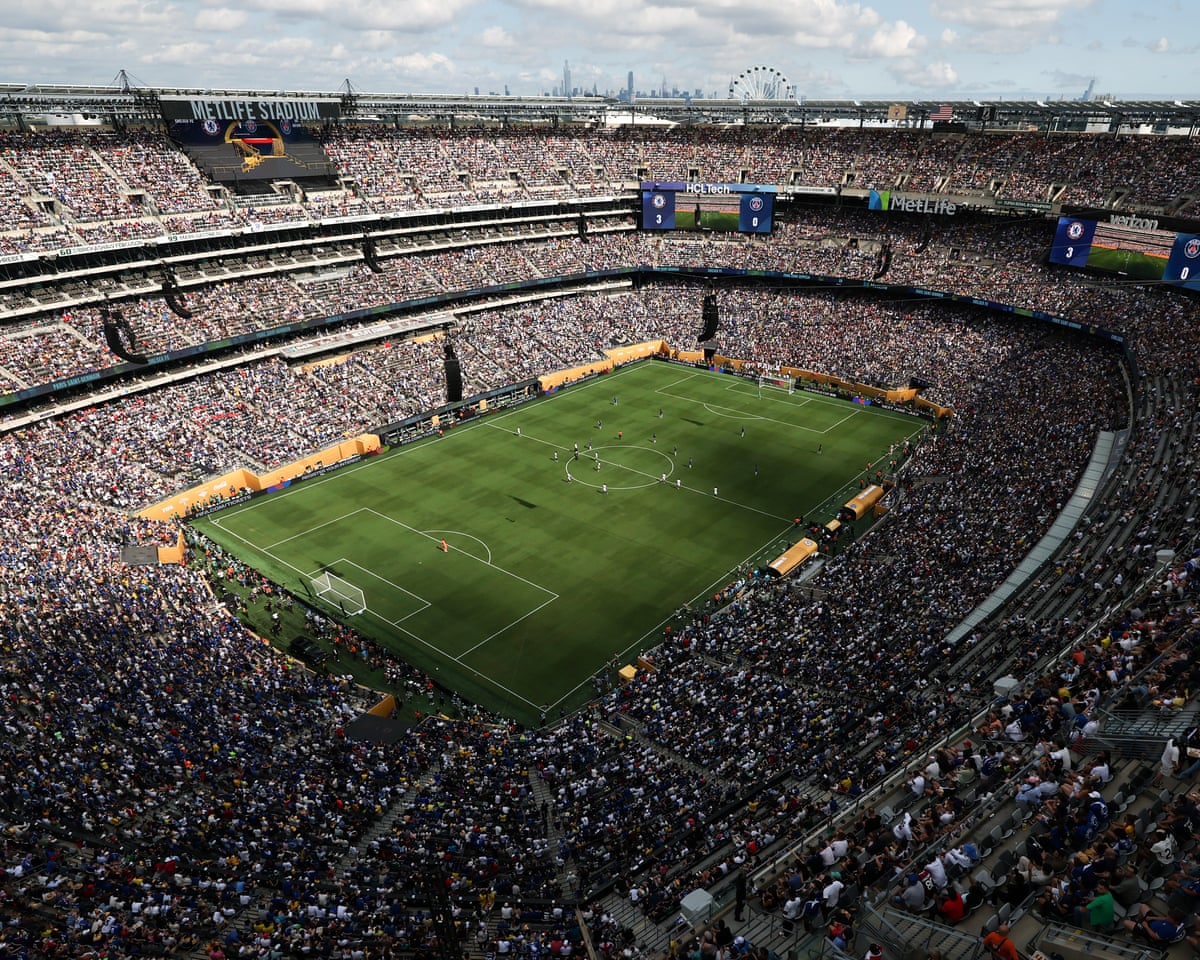 MetLife Stadium, which will be renamed the New York New Jersey Stadium for the World Cup, will host the final. It also hosted last year’s Club World Cup final between Chelsea and PSG.