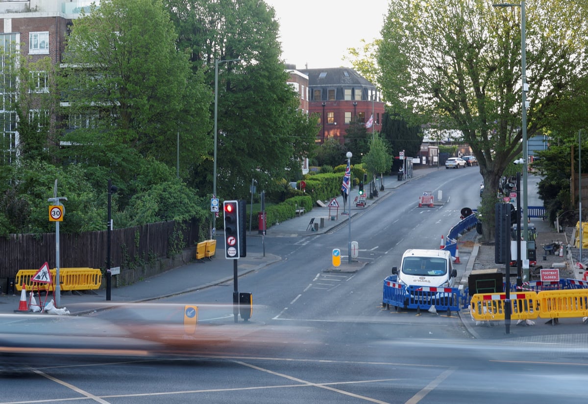 A view of a street in Golders Green.