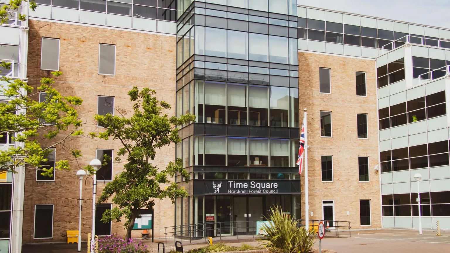  A general view picture of Time Square, an office complex in Bracknell, which is Bracknell Forest Council's headquarters.