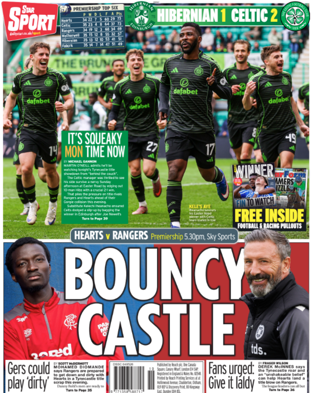 Star back page