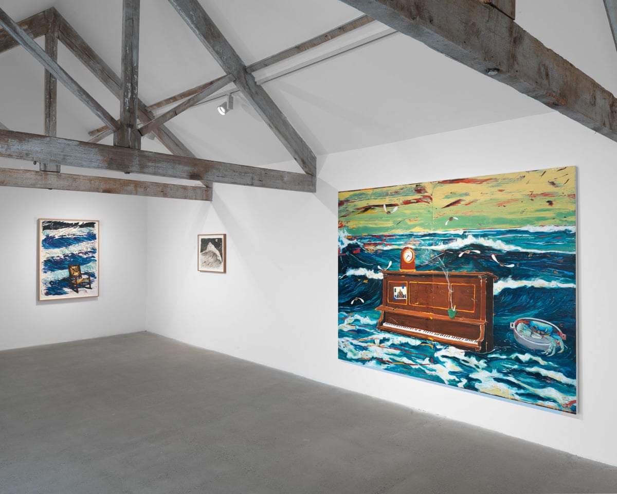 Prayer Piano, right, on display in Agua Salada at Hauser & Wirth Somerset.