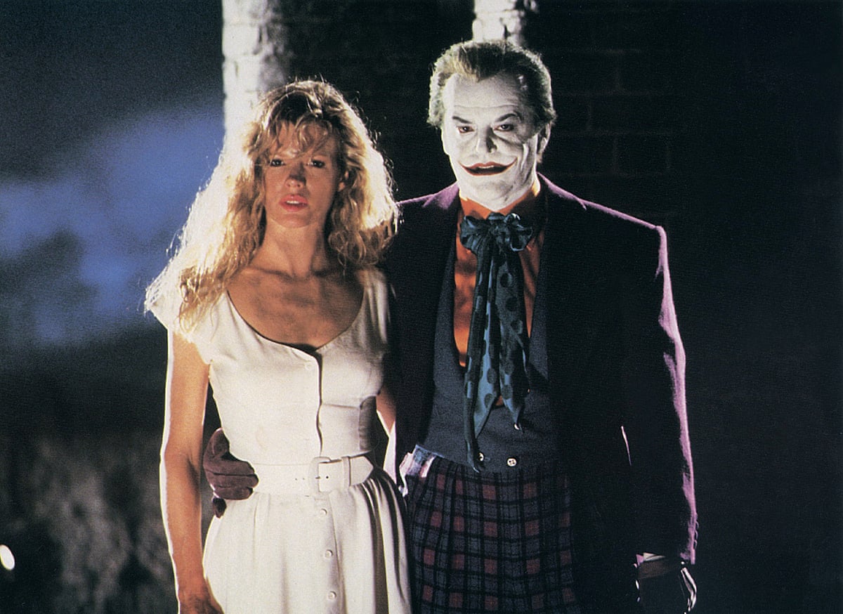 Kim Basinger and Jack Nicholson in Batman.