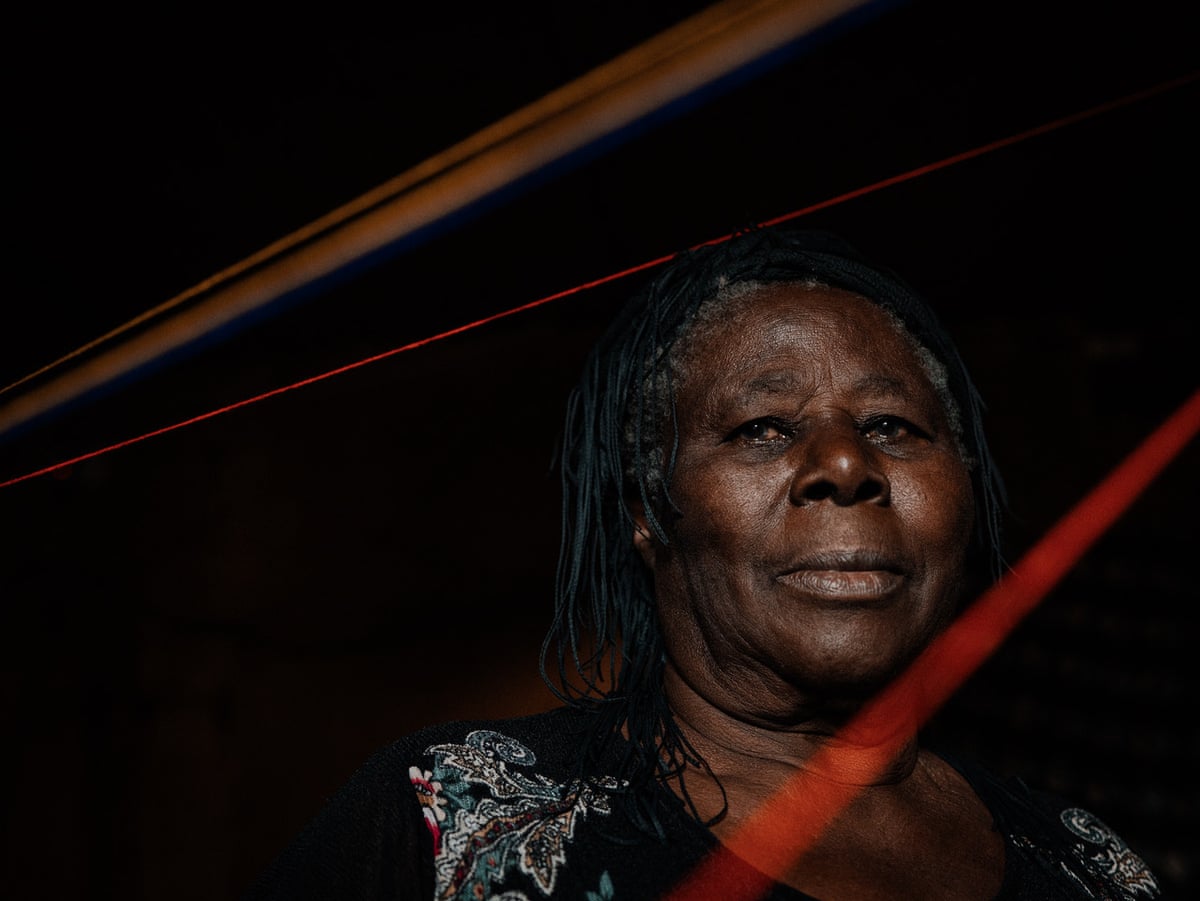 Portrait of Lucie Kamusekera in shadow