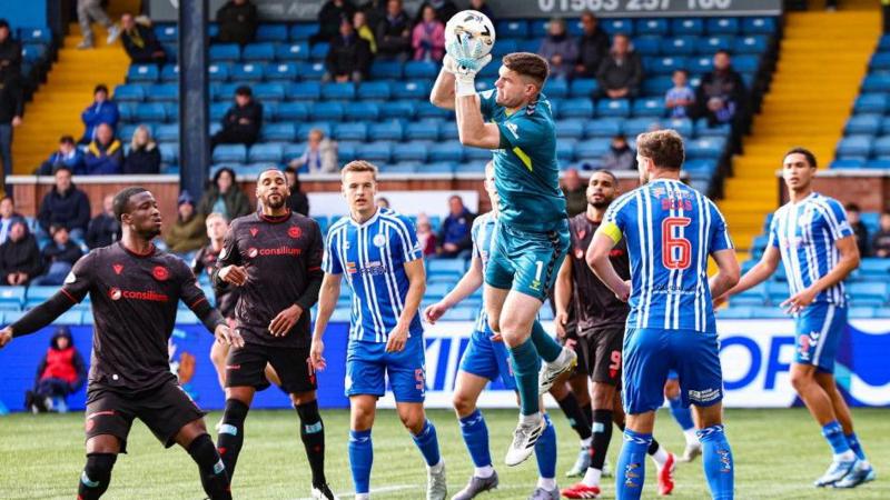 Kilmarnock's Max Stryjek in action against St Mirren