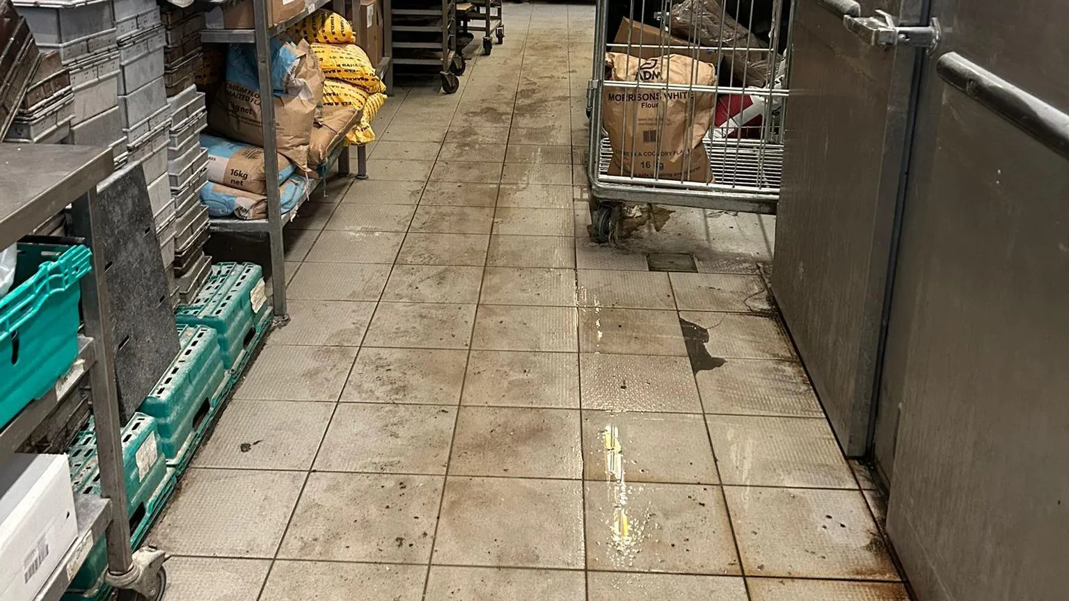 Torfean Council The dirty bakery at Morrisons in Cwmbran 