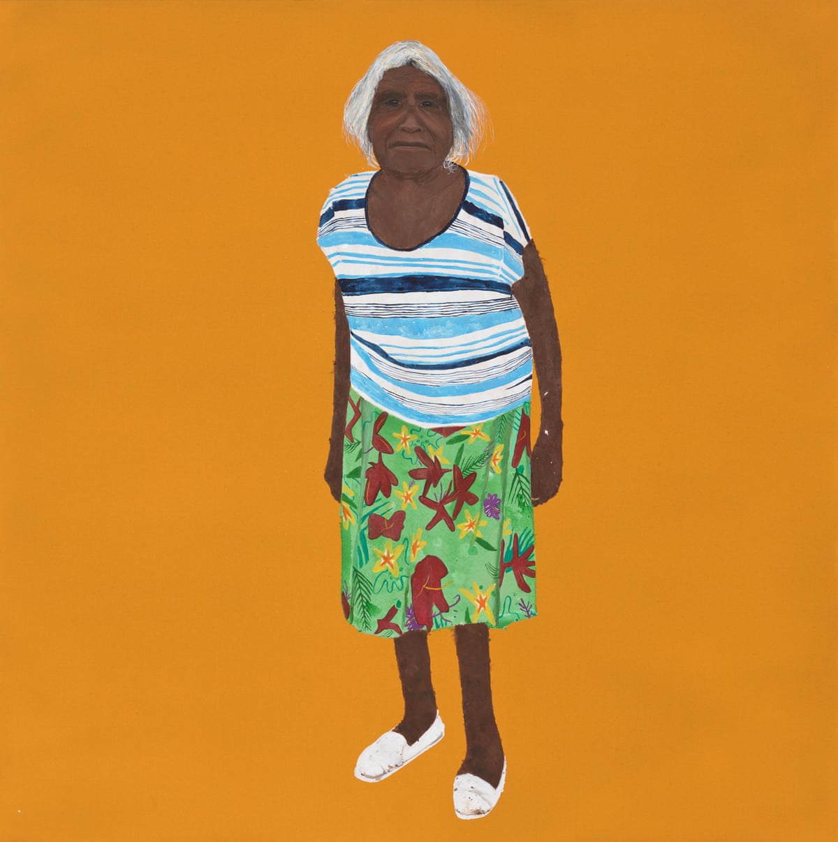Richard Lewer’s portrait of Iluwanti Ken has won the 2026 Archibald prize