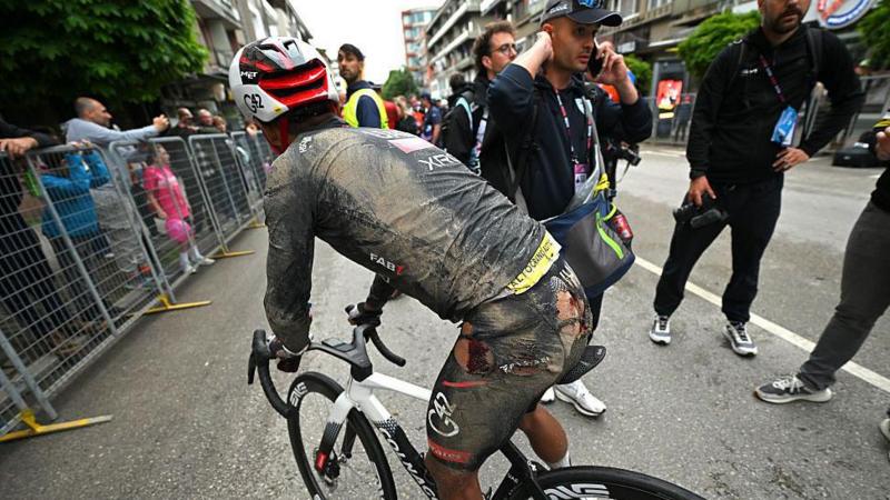 Jhontan Navaez after stage two