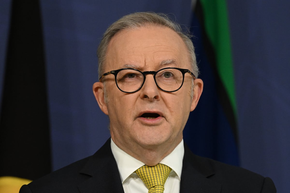 Prime minister Anthony Albanese.
