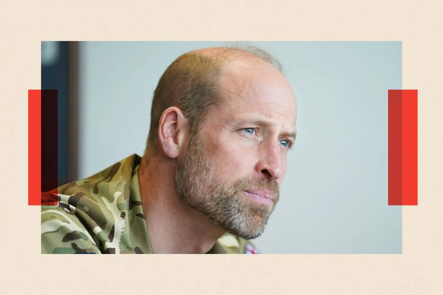  Prince William, Prince of Wales speaks with RAF trainees 