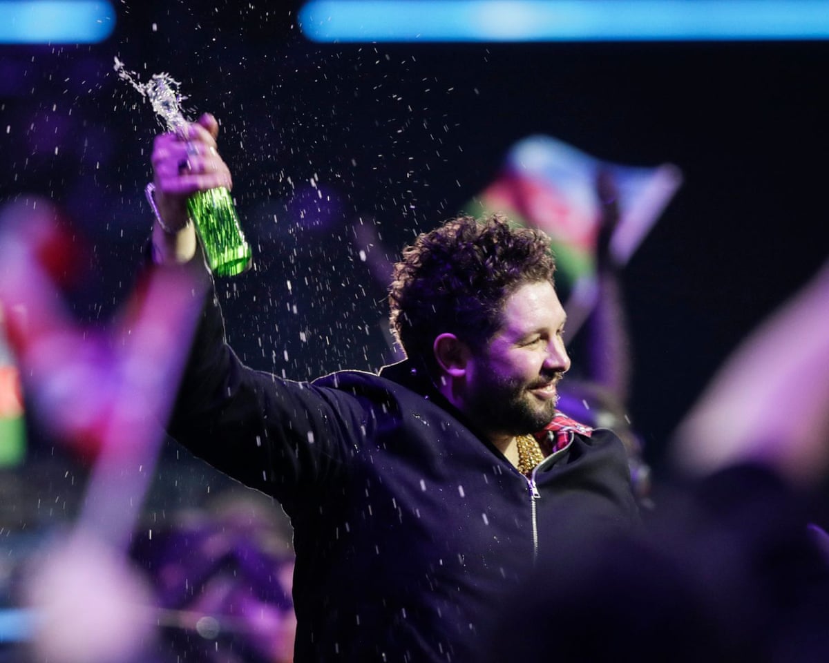 James Newman at Eurovision 2021.