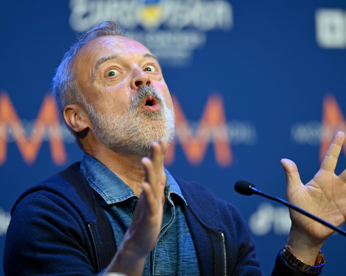 Eurovision commentator Graham Norton.