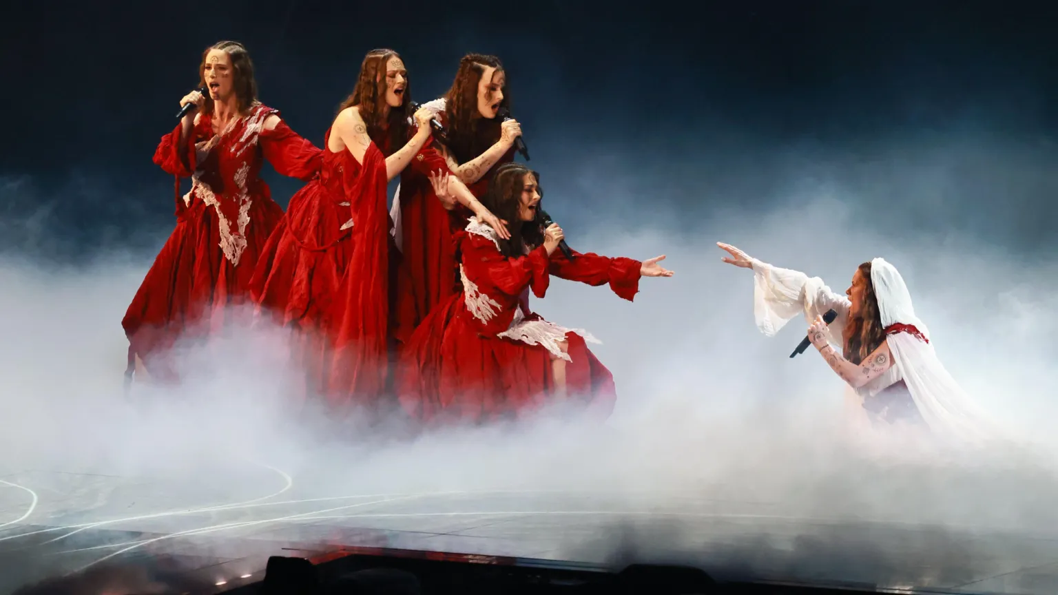EPA Lelek perform at Eurovision