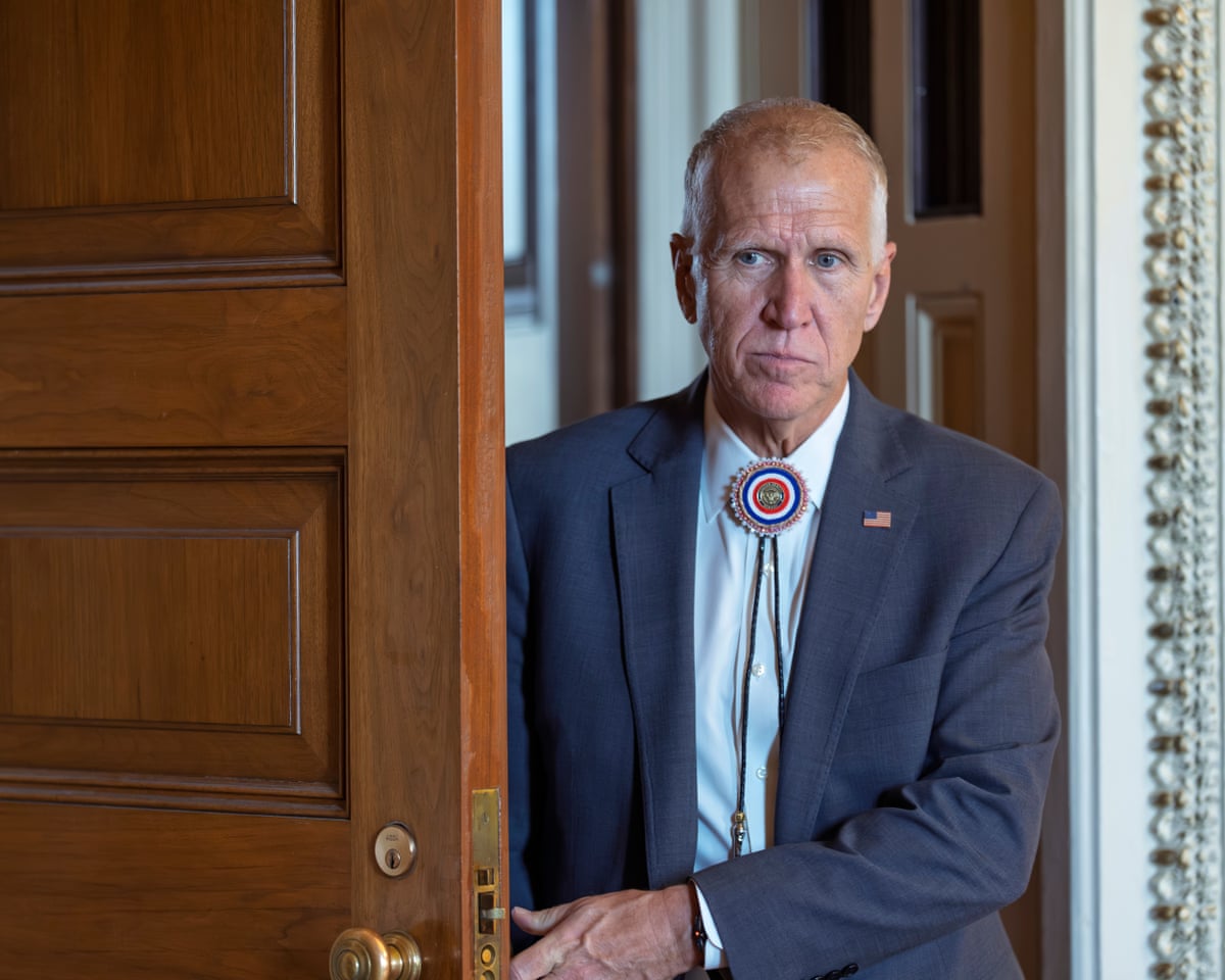 Republican senator Thom Tillis at the US Capitol in March 2026.