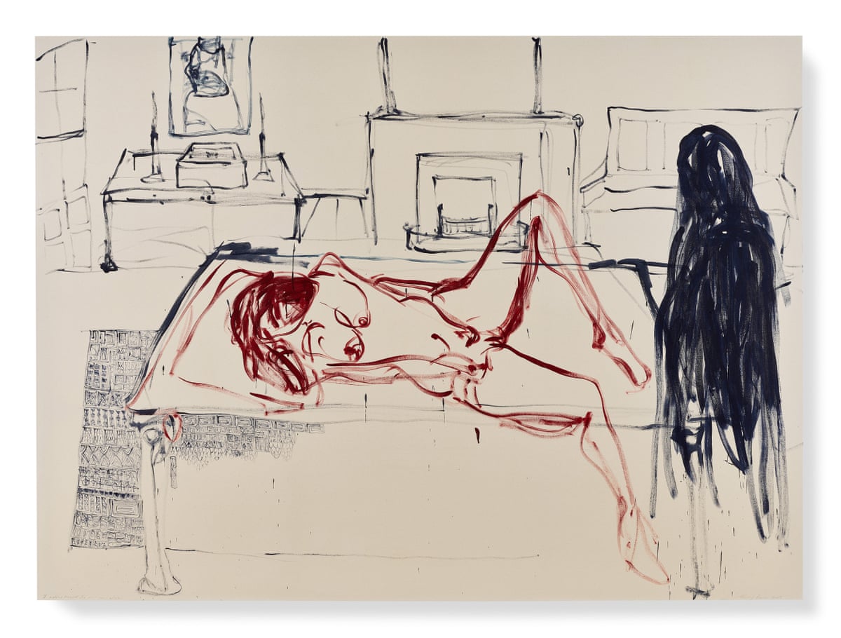 I watched Myself die and come alive by Tracey Emin.