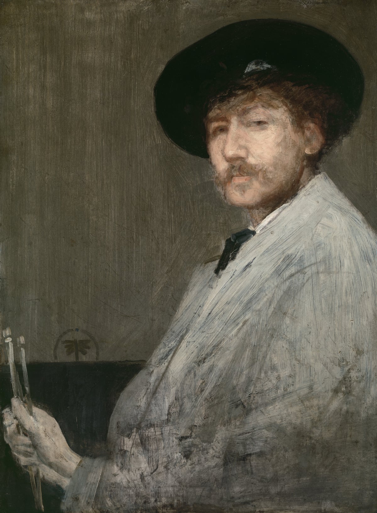 Arrangement in Gray: Portrait of the Painter, c 1872.