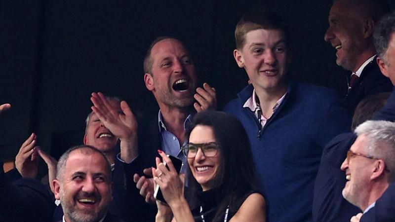 Prince William smiling