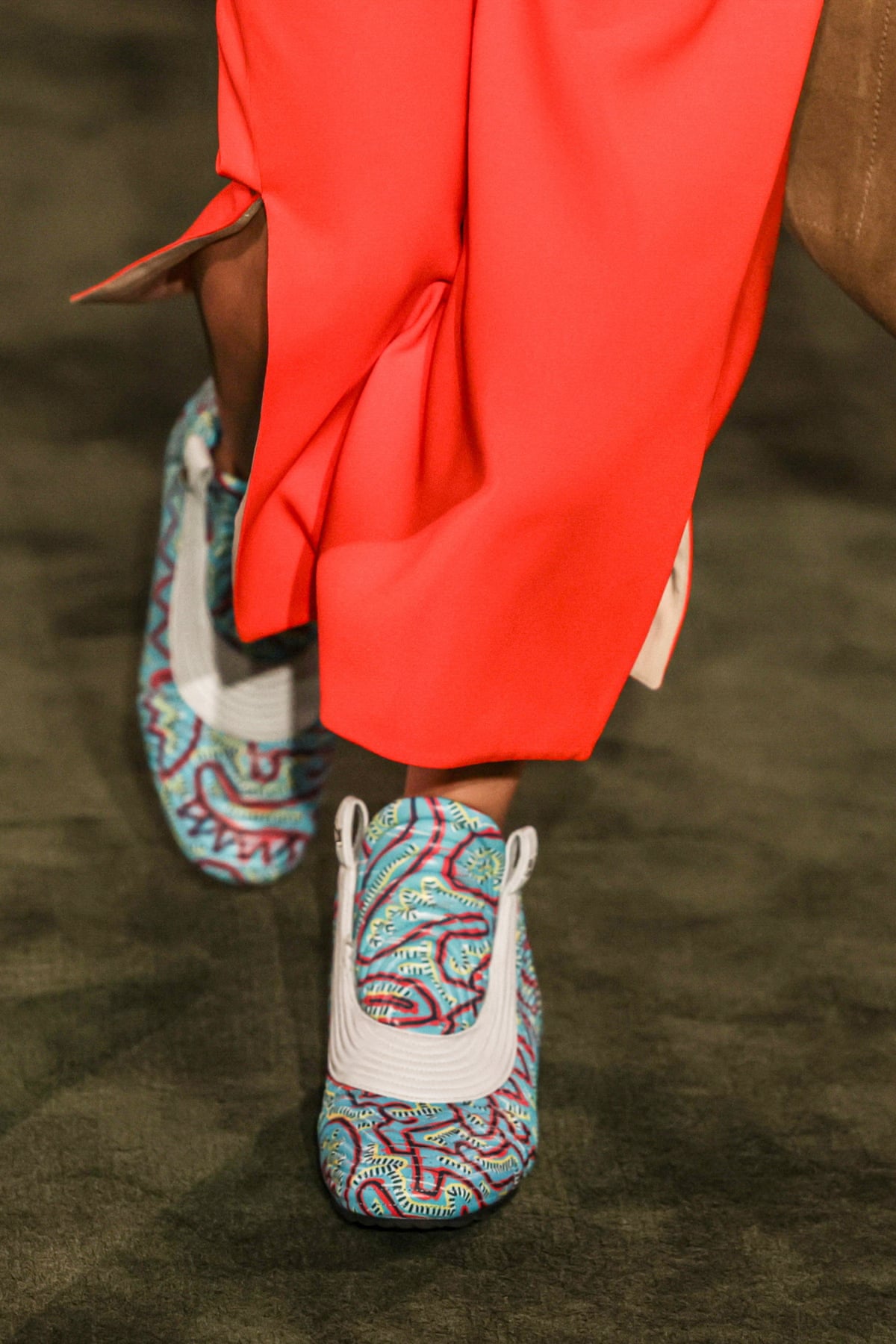 Haring-inspired shoes.