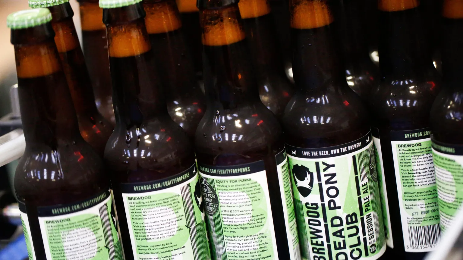  Bottles of Dead Pony Club beer 