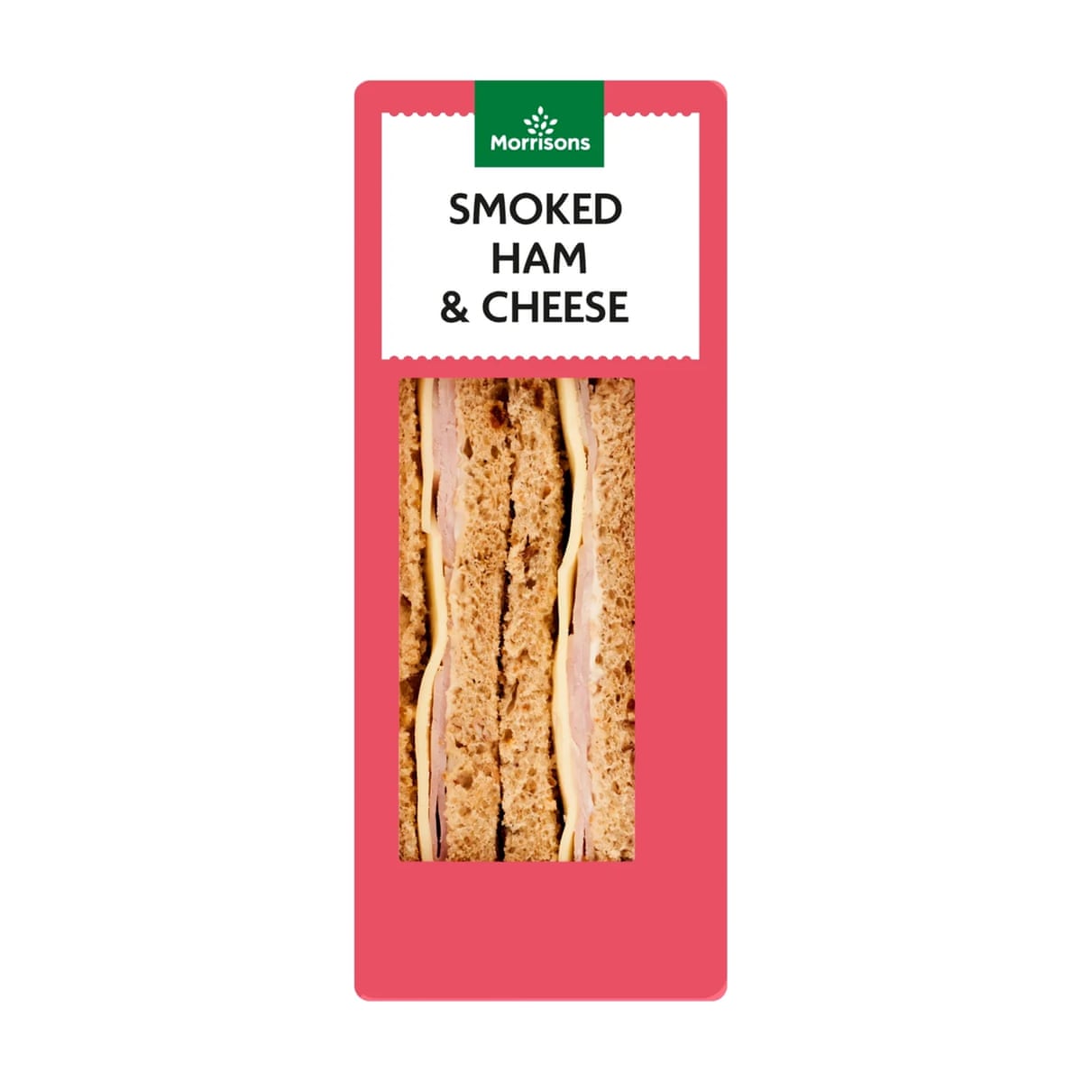 Morrisons ham & cheese sandwich