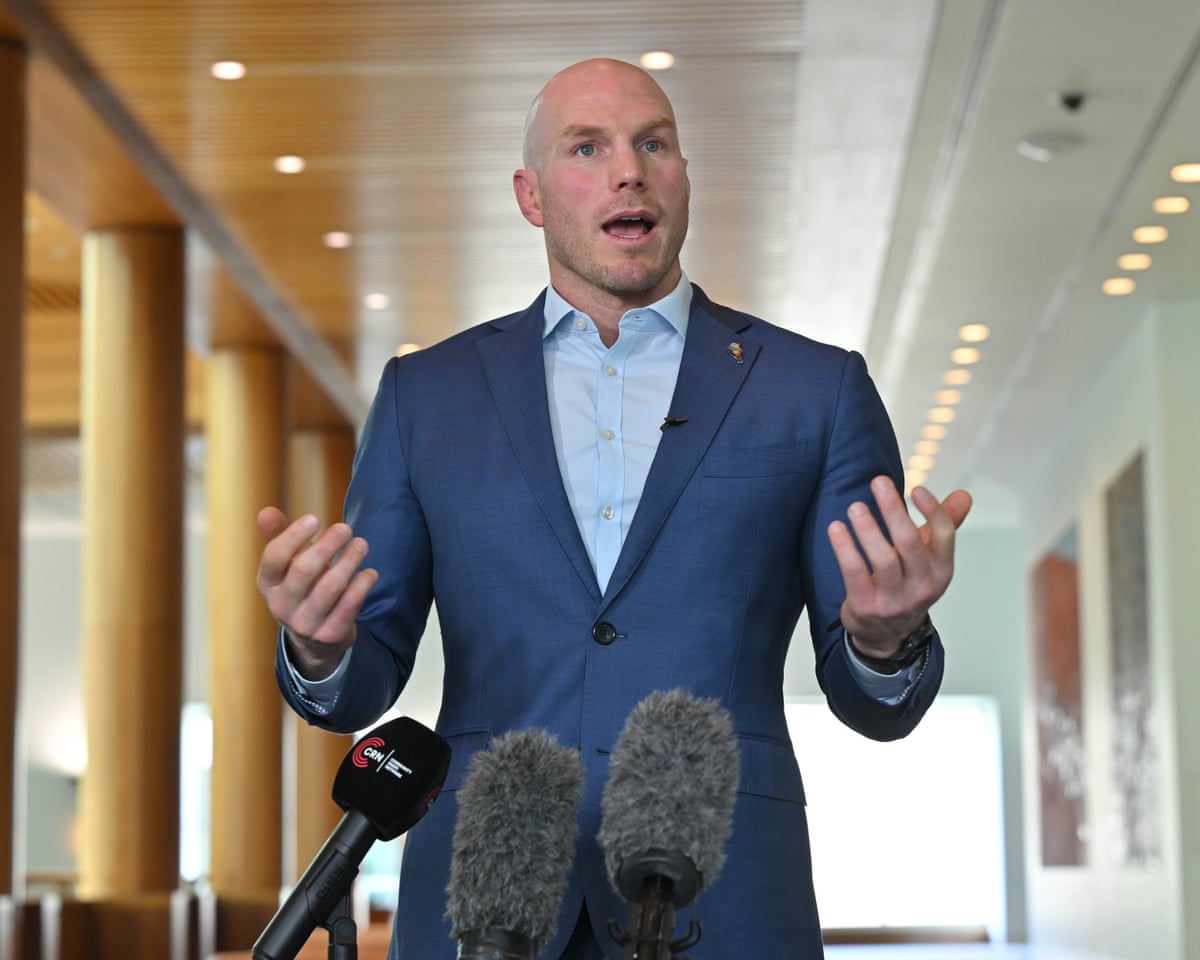 Independent senator David Pocock.