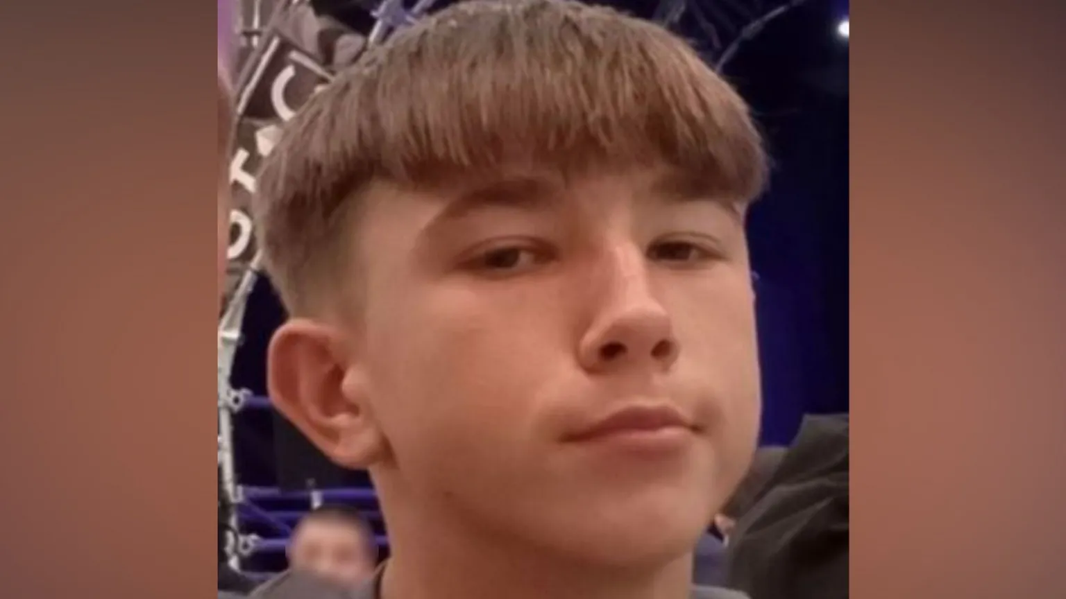 Lincolnshire Police A teenager with short brown hair looks at the camera.