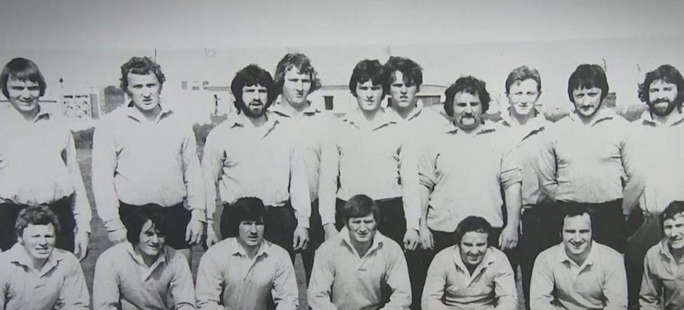 Tim Cyntaf Aberaeron, 1977