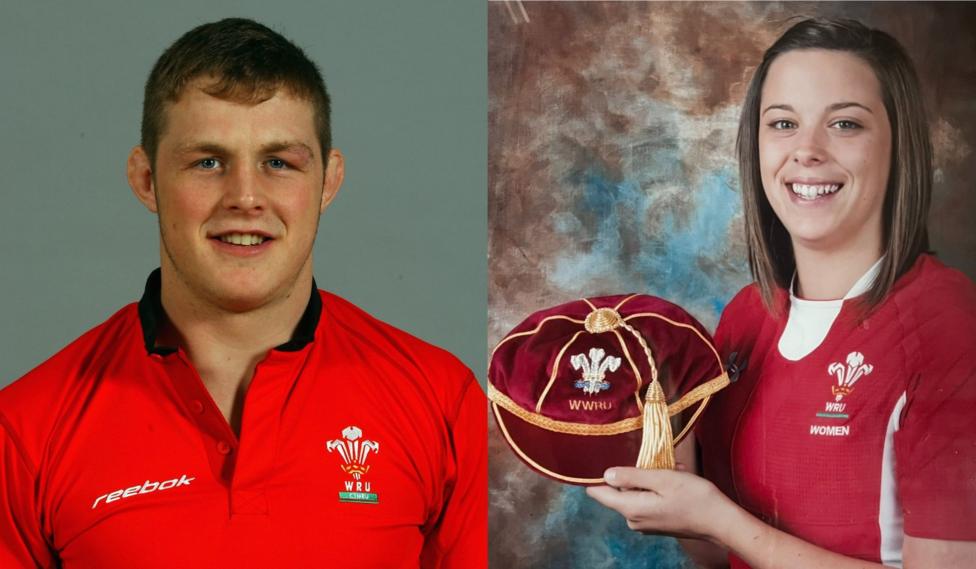 Dafydd Jones a Sioned Harries