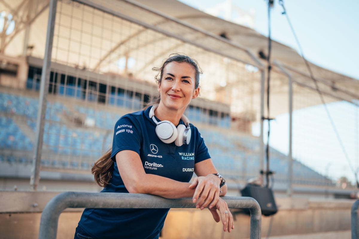 Claudia Schwarz during her time working for Williams