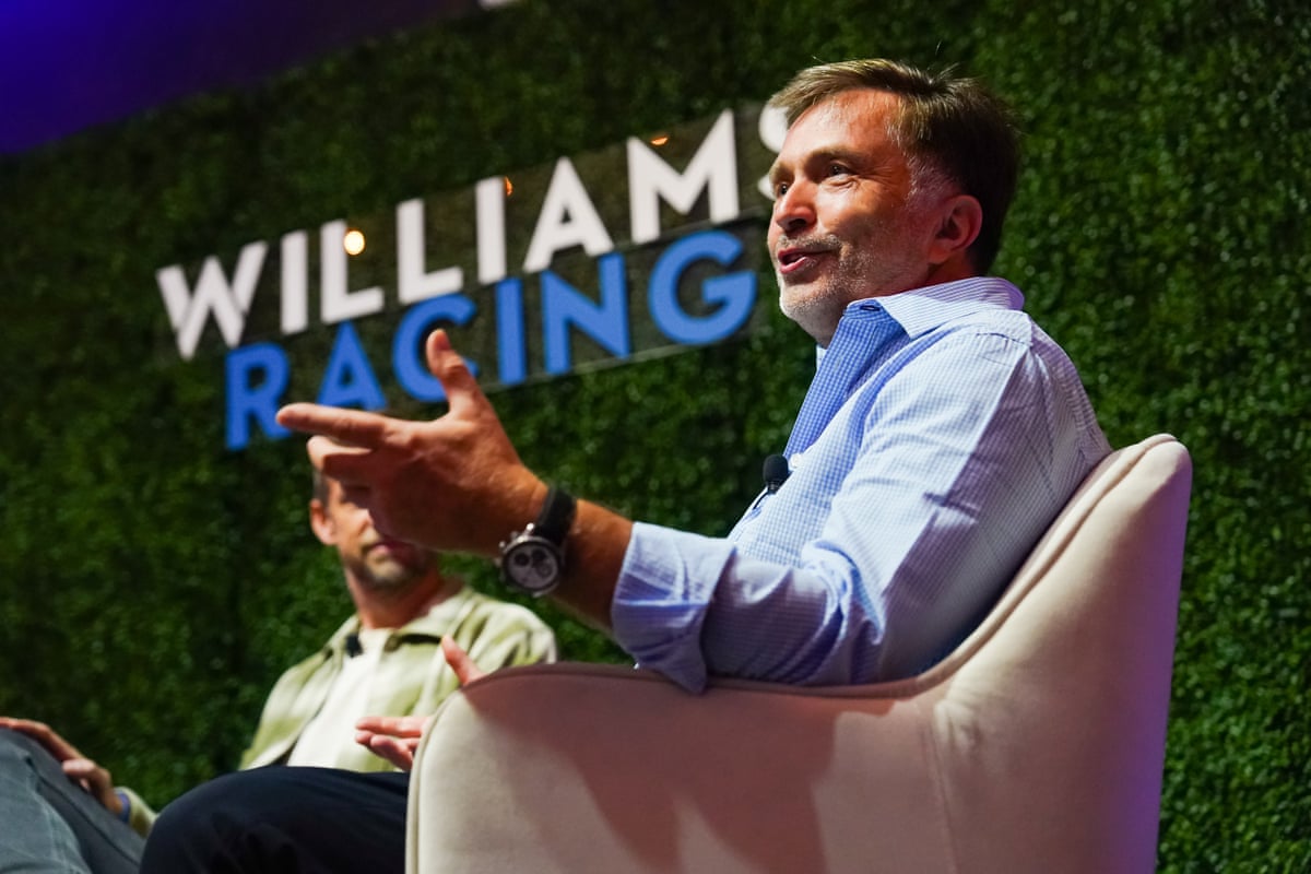 Jost Capito at the Williams Racing grand opening event in 2022