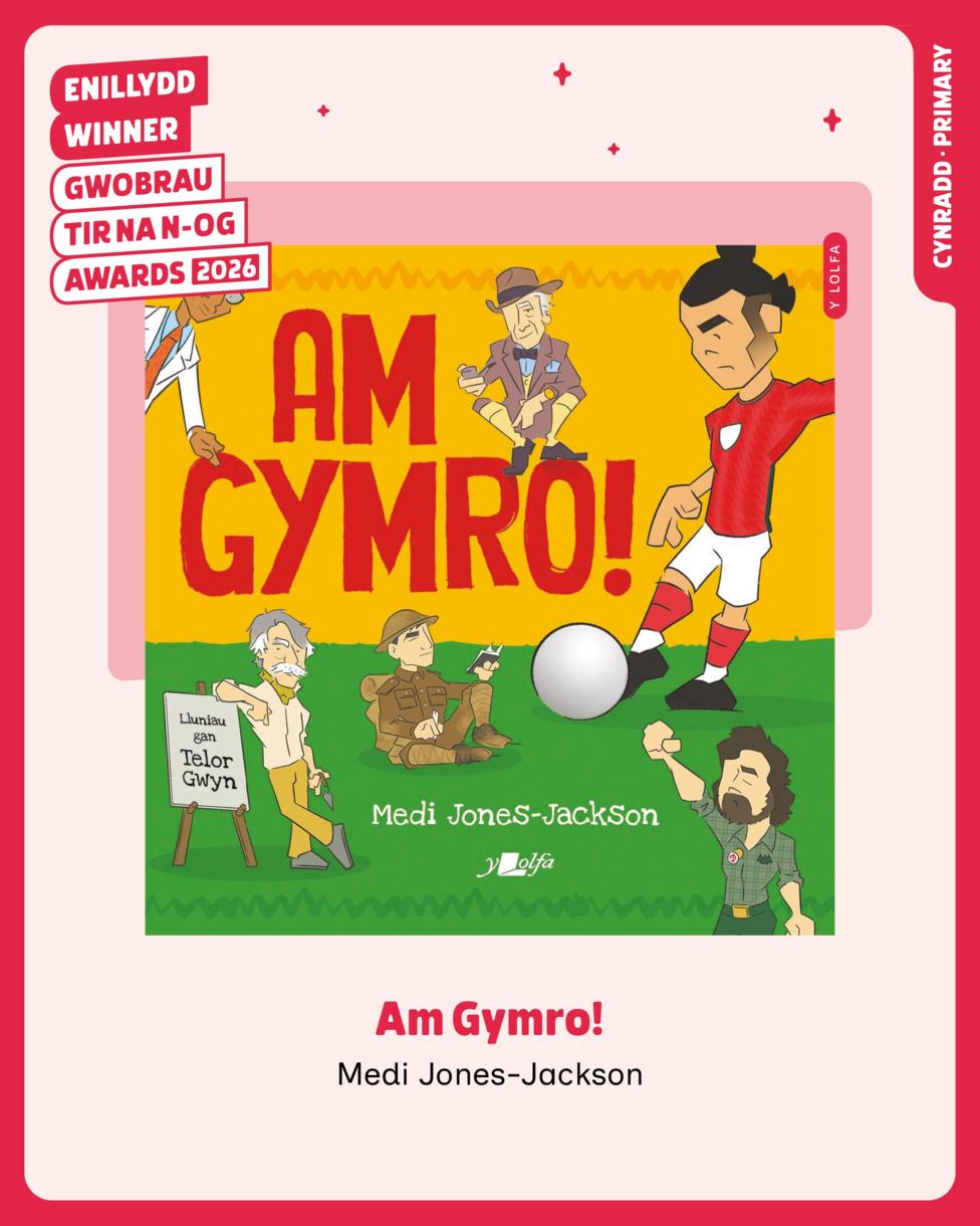 Clawr Am Gymro! gan Medi Jones-Jackson