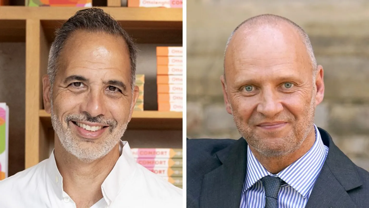 Chefs Yotam Ottolenghi and Simon Rogan