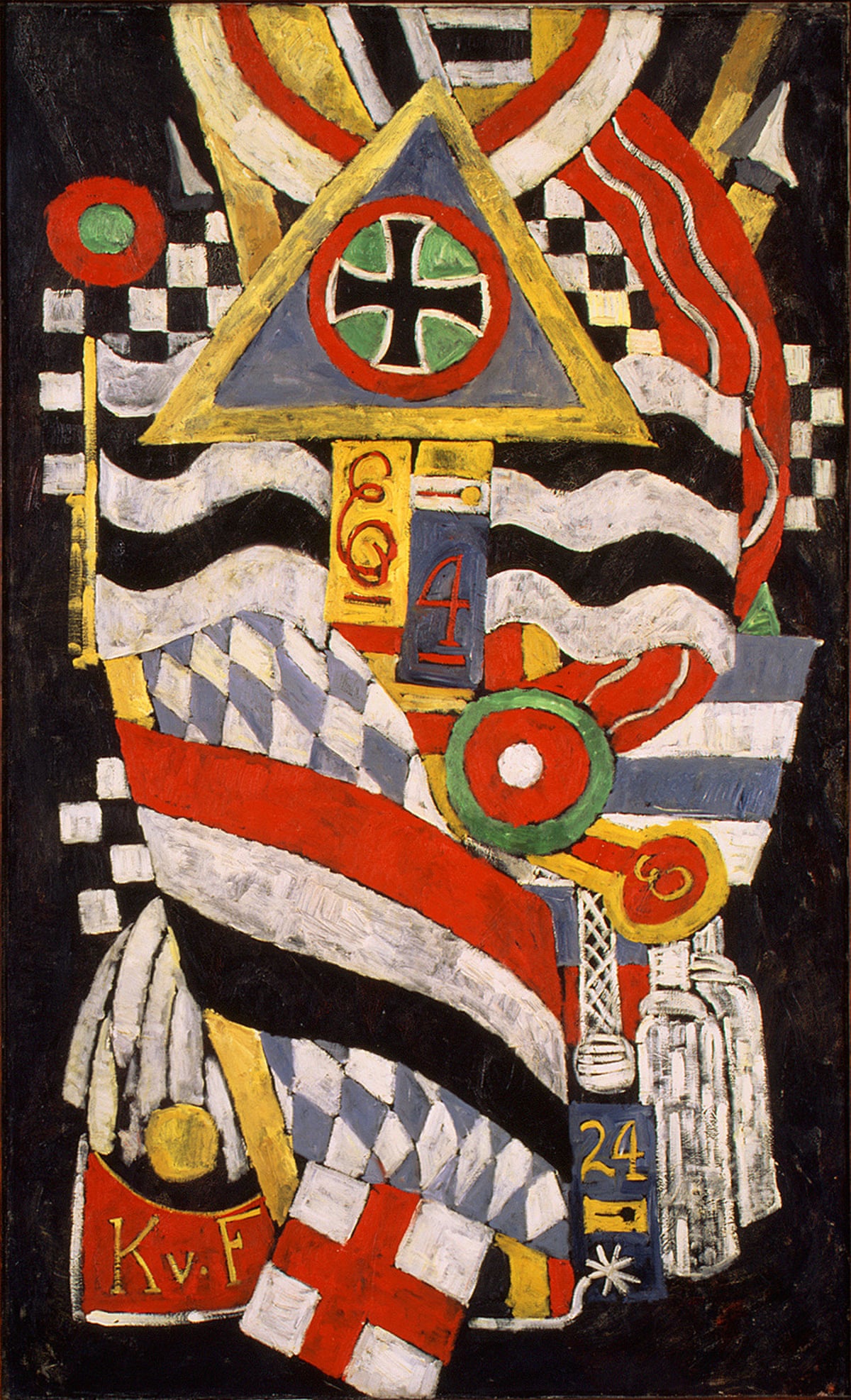 Marsden Hartley – Portrait of a German Officer Painting, 1914
