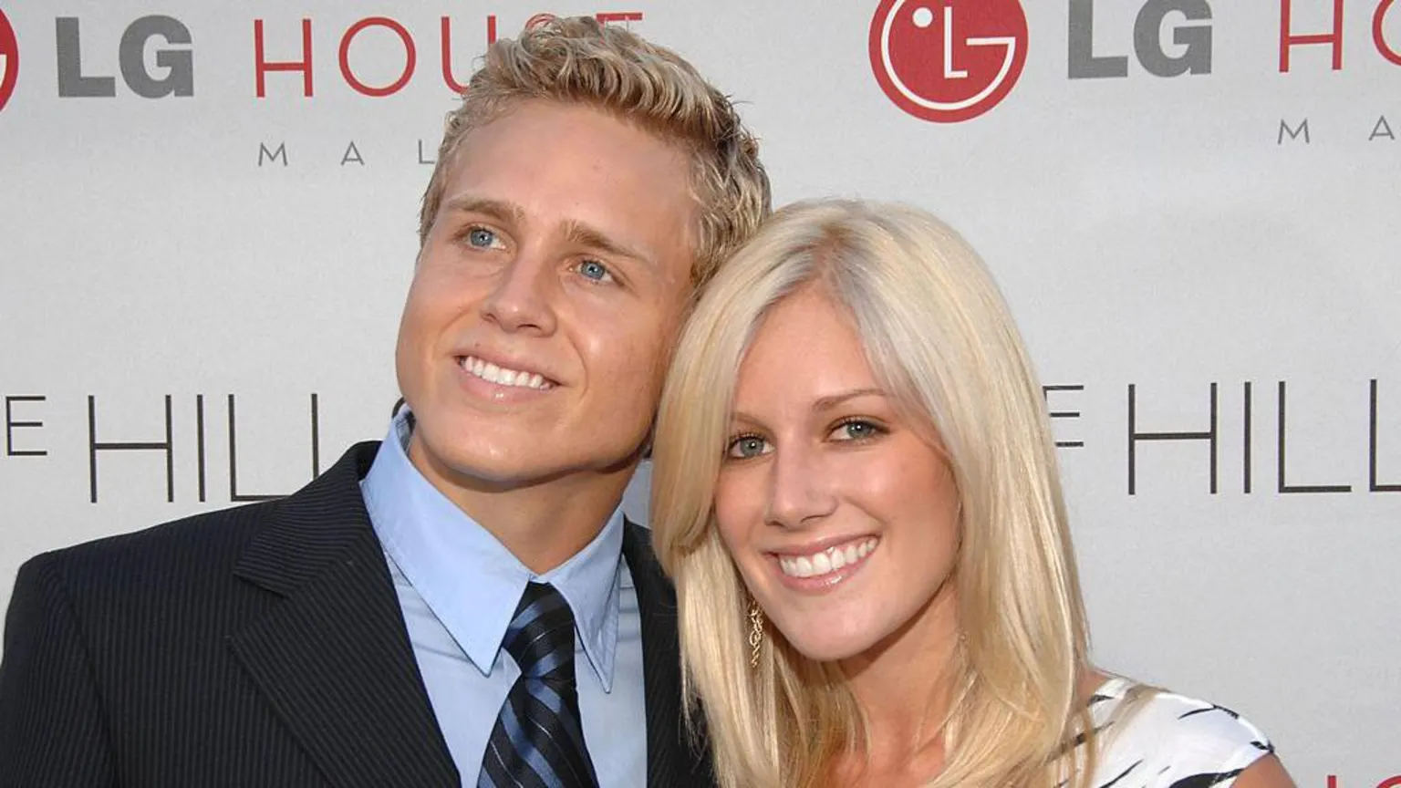 Jean-Paul Aussenard/WireImage File photo shows Spencer Pratt and his wife Heidi Montag together during an event promoting The Hills